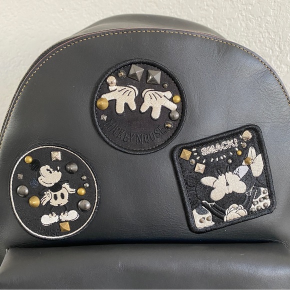 Disney Coach Patches Backpack Coach X Disney Mickey Mouse Patches Backpack